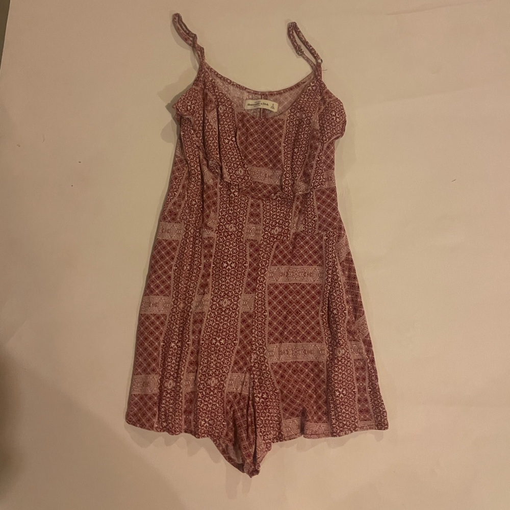 Abercrombie and Fitch casual girls ruffled romper